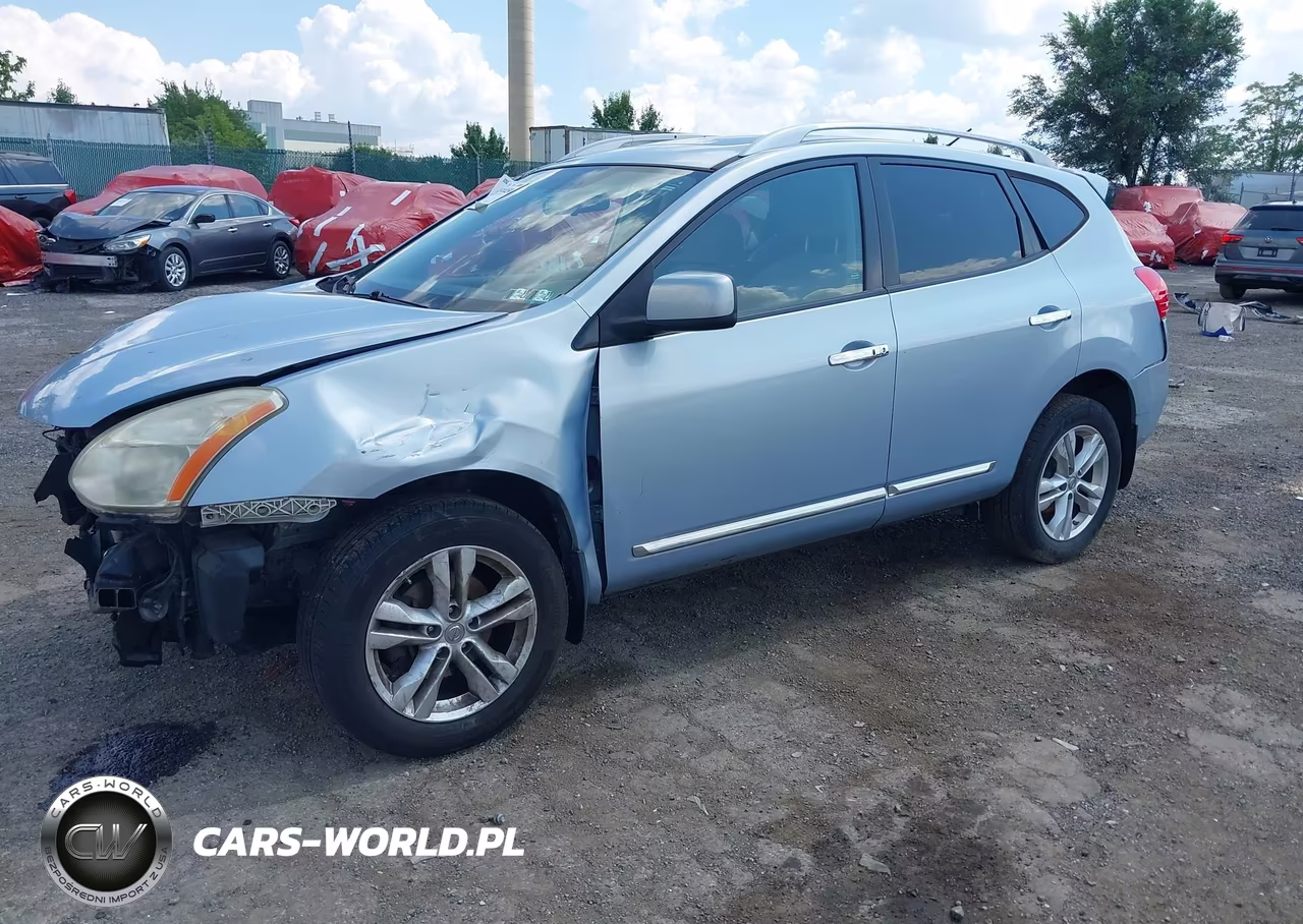 2012 Nissan Rogue Sv VIN:JN8AS5MV5CW417847 - 2