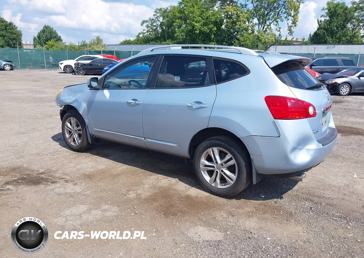 2012 Nissan Rogue Sv VIN:JN8AS5MV5CW417847 - 3