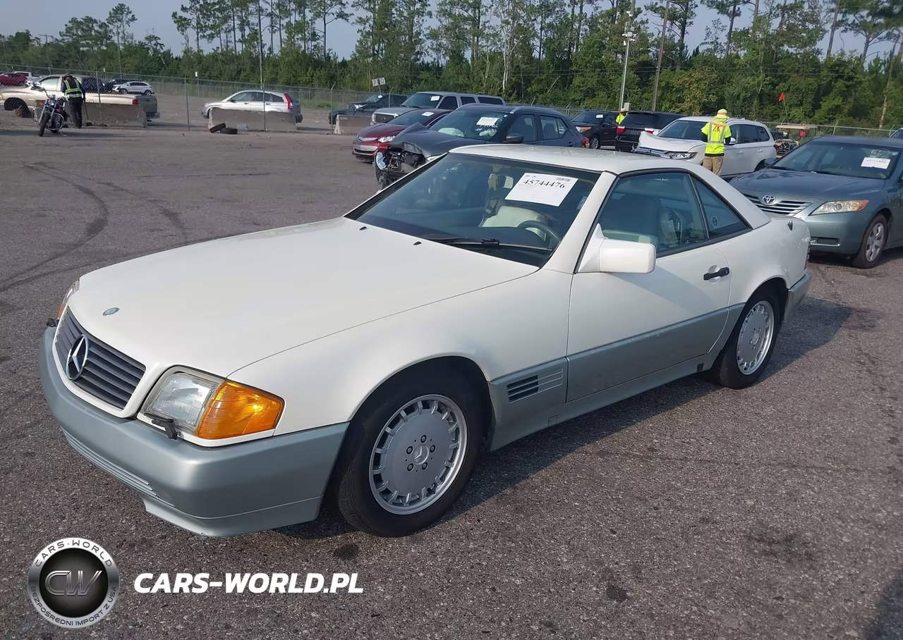 1991 Mercedes-Benz 500 Sl VIN:WDBFA66E3MF036053 - 2