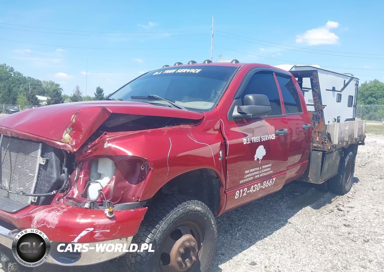 2008 Dodge Ram 3500 Hd Chassis St-Slt-Laramie VIN:3D6WH48A68G167181 - 2