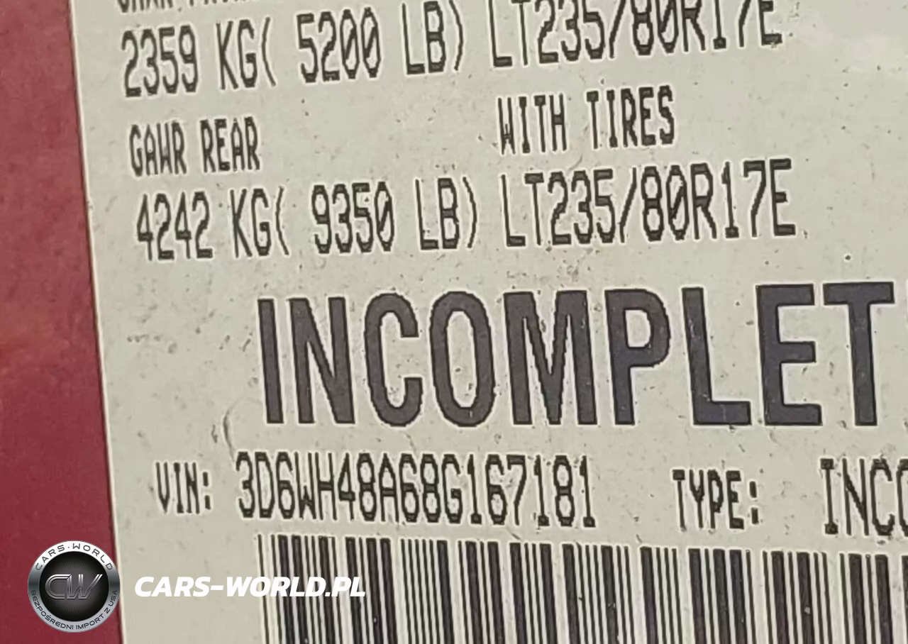 2008 Dodge Ram 3500 Hd Chassis St-Slt-Laramie VIN:3D6WH48A68G167181 - 8