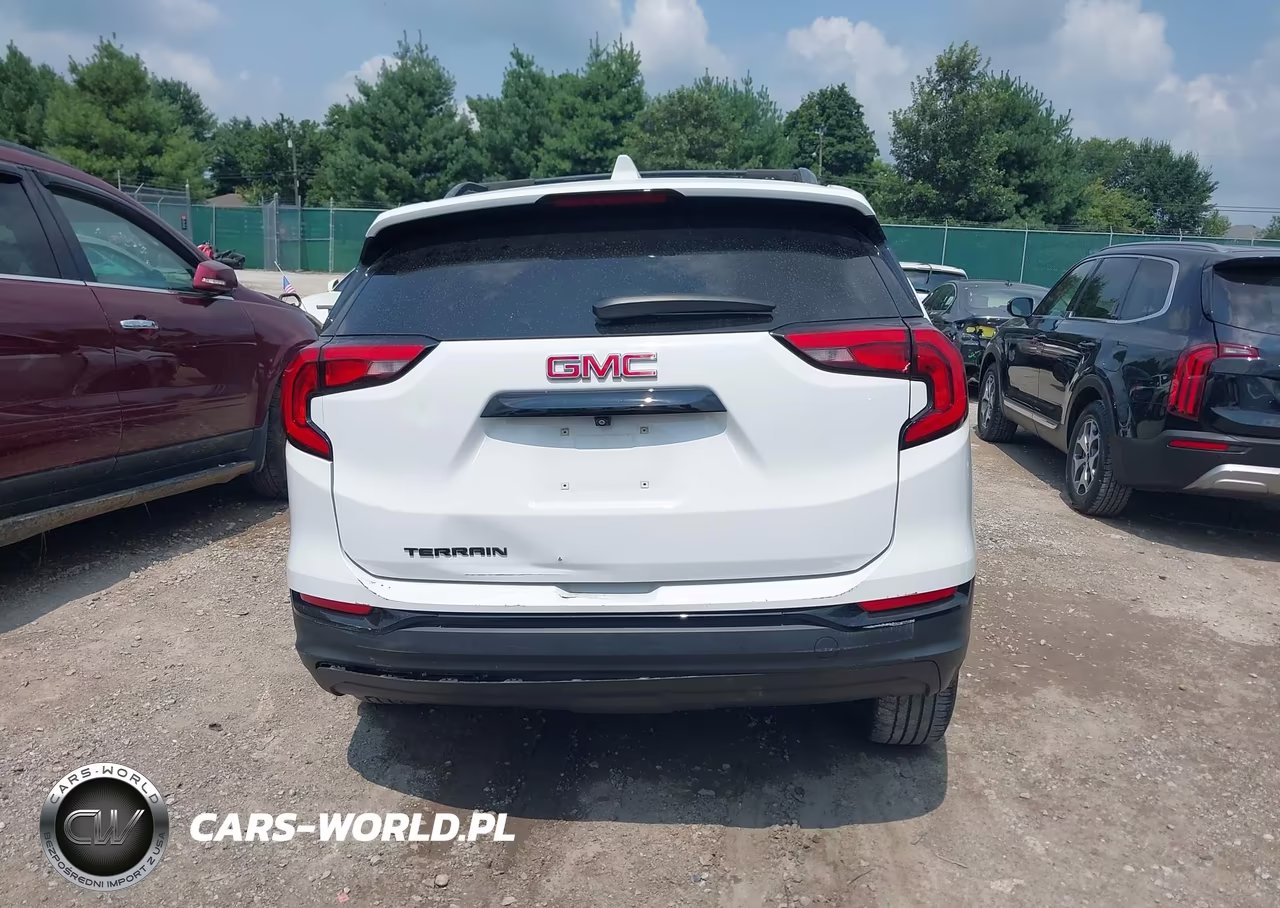2020 GMC Terrain Fwd Slt VIN:3GKALPEVXLL310709 - 17