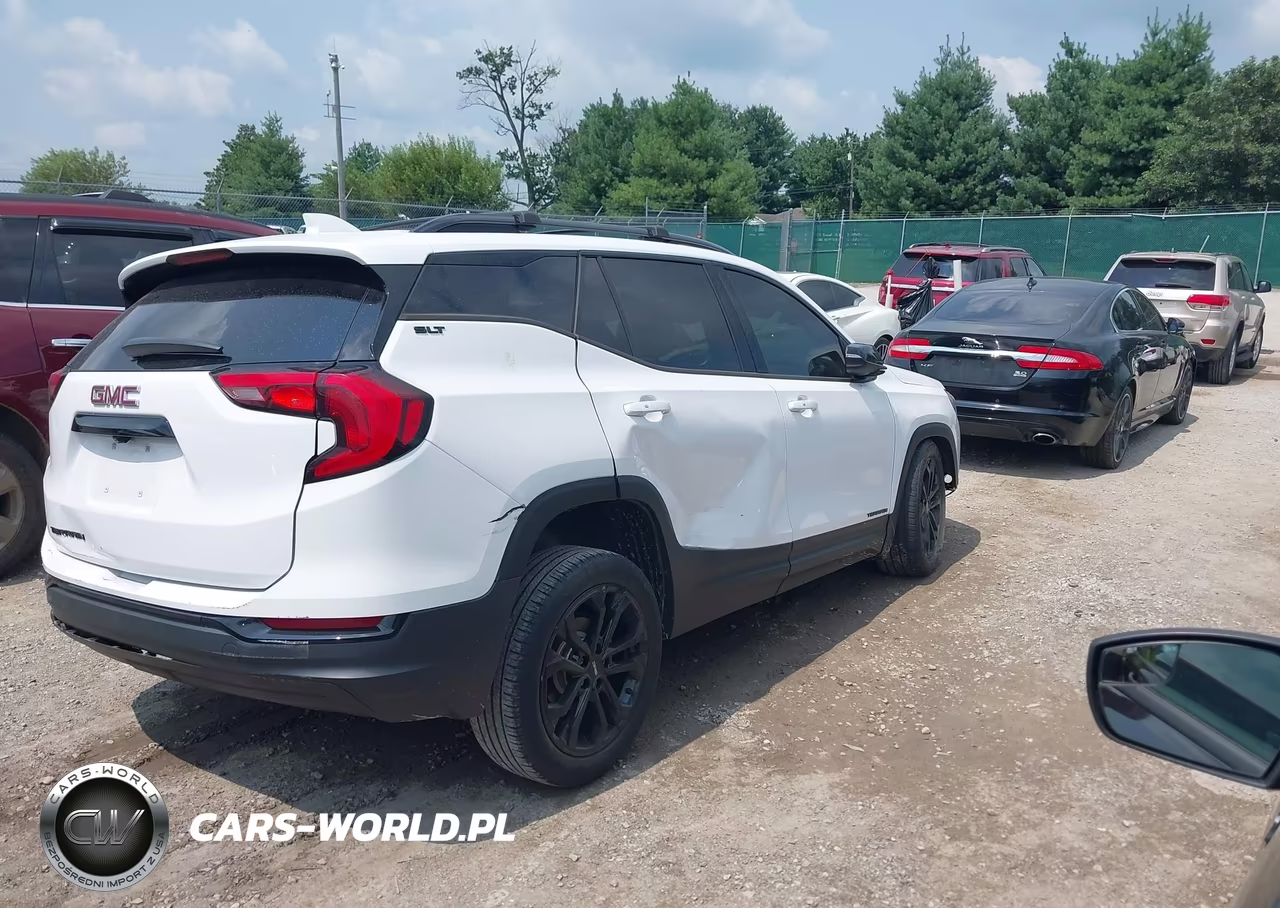 2020 GMC Terrain Fwd Slt VIN:3GKALPEVXLL310709 - 4