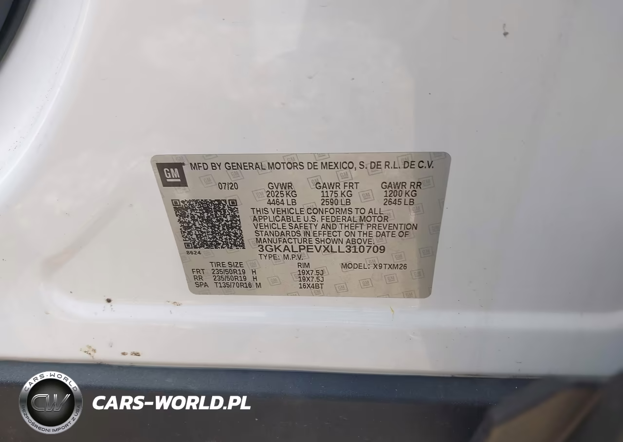 2020 GMC Terrain Fwd Slt VIN:3GKALPEVXLL310709 - 9