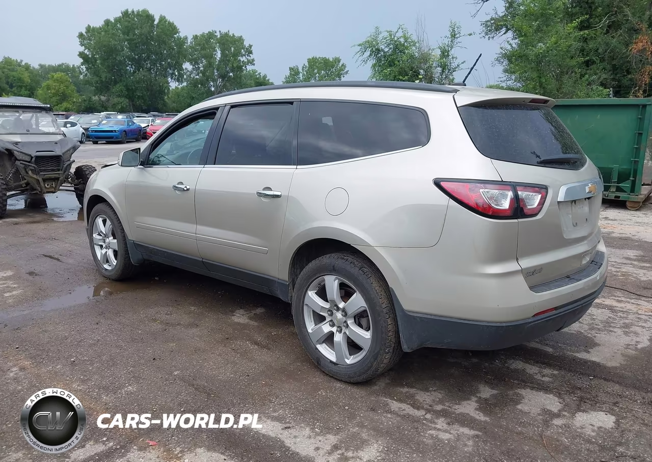 2015 Chevrolet Traverse Lt VIN:1GNKRGKD1FJ176637 - 3