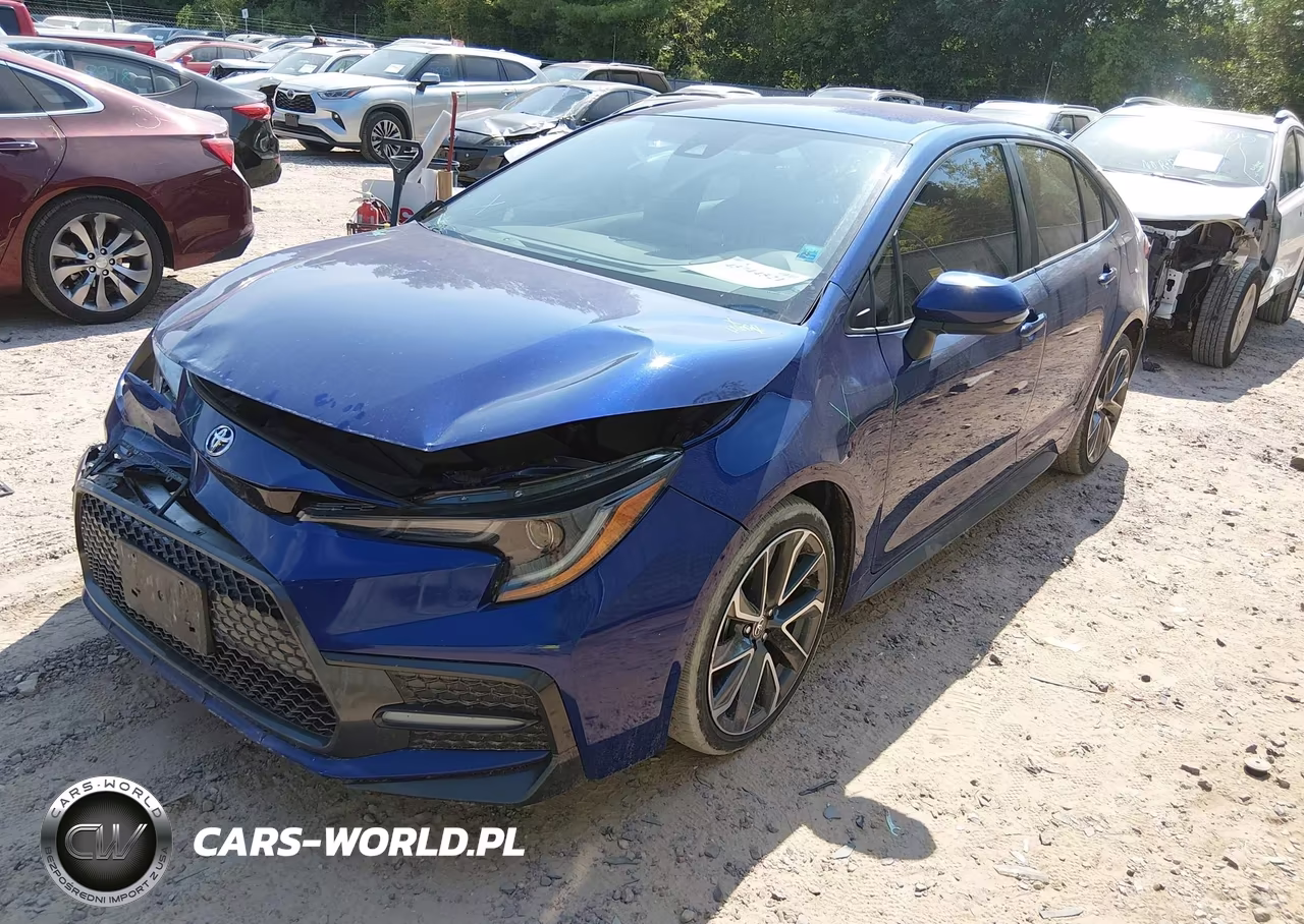 2021 Toyota Corolla Se VIN:5YFS4MCE7MP067296 - 2