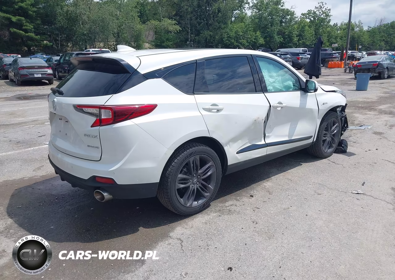 2021 Acura Rdx A-Spec Package VIN:5J8TC2H62ML001861 - 4