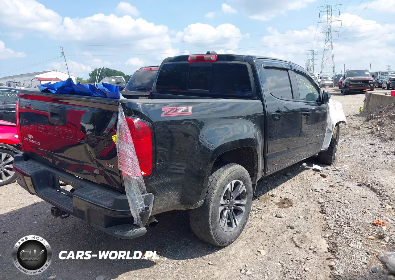 2022 Chevrolet Colorado 2Wd Short Box Z71 VIN:1GCGSDENXN1332761 - 4