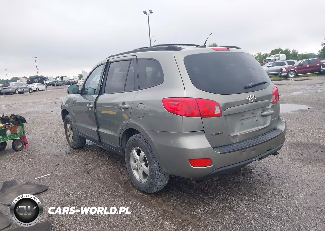 2008 Hyundai Santa Fe Gls VIN:5NMSG13D28H165746 - 3