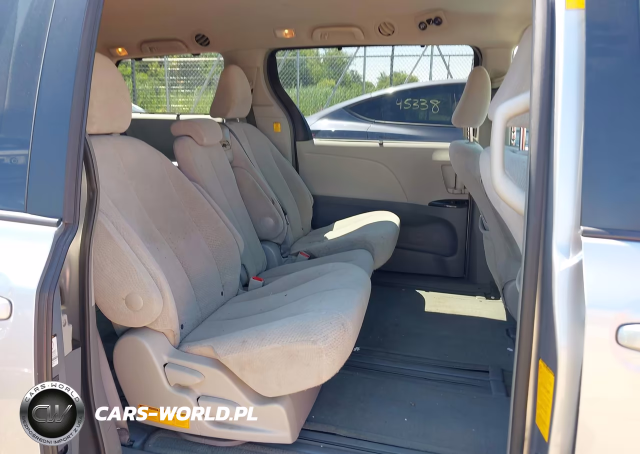 2012 Toyota Sienna Le V6 8 Passenger VIN:5TDKK3DC9CS241372 - 8
