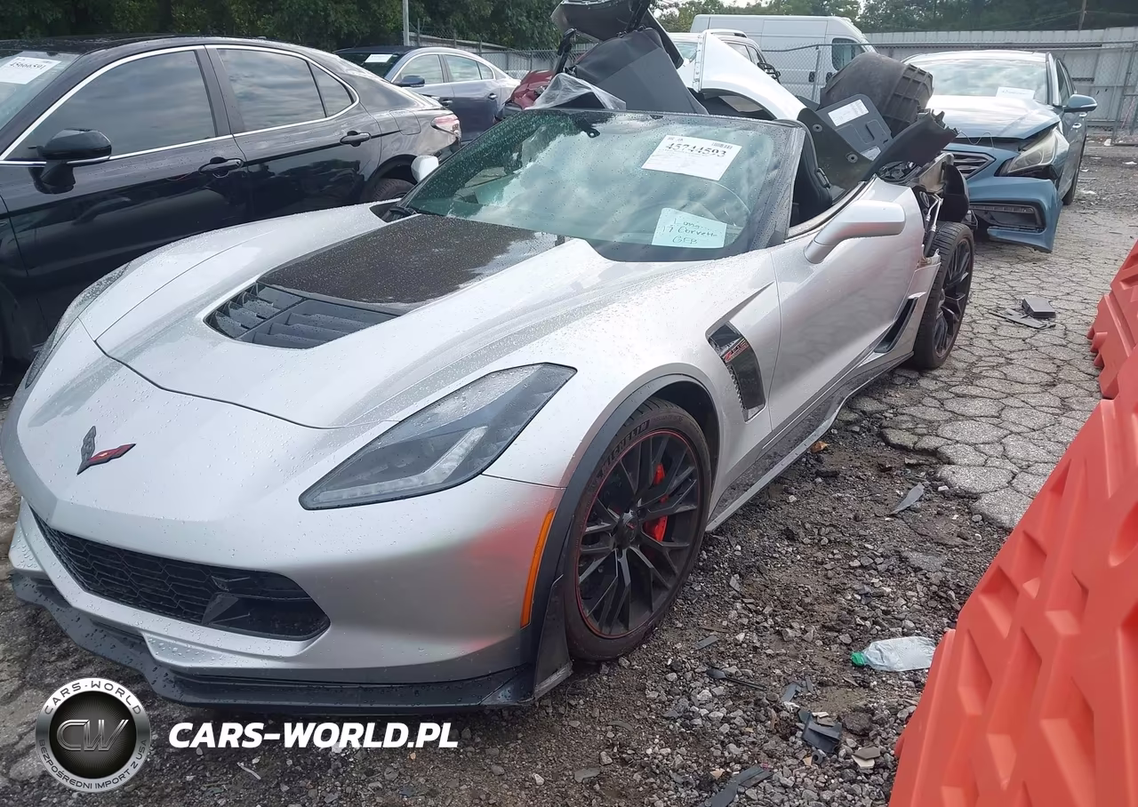 2017 Chevrolet Corvette Z06 VIN:1G1YU3D69H5600725 - 2