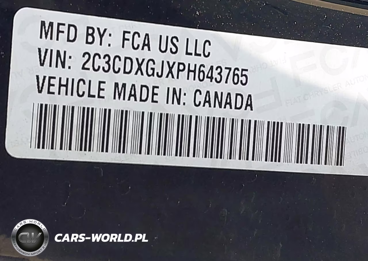 2023 Dodge Charger Scat Pack Widebody VIN:2C3CDXGJXPH643765 - 9