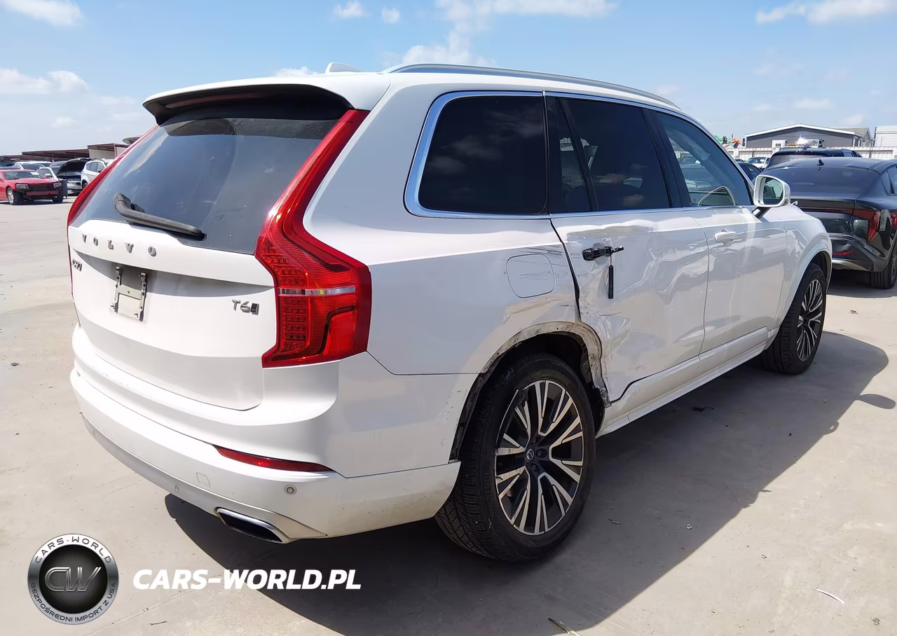 2021 Volvo Xc90 T6 Momentum 7 Passenger VIN:YV4A22PK7M1764717 - 4