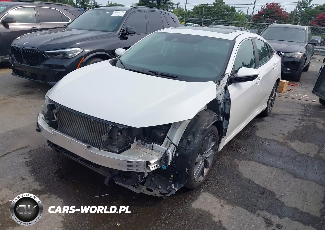 2019 Honda Civic Ex-L VIN:19XFC1F73KE011970 - 2