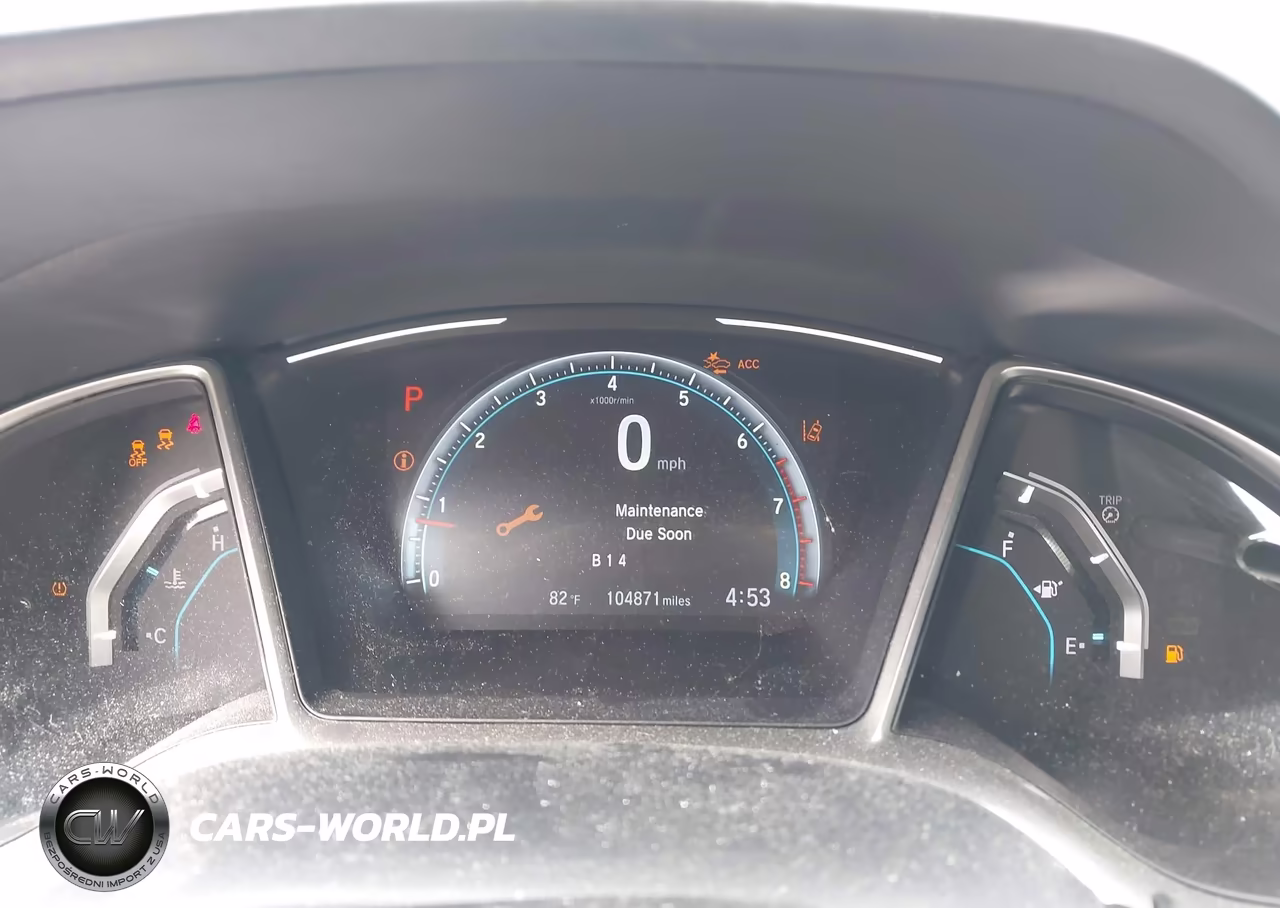 2019 Honda Civic Ex-L VIN:19XFC1F73KE011970 - 7