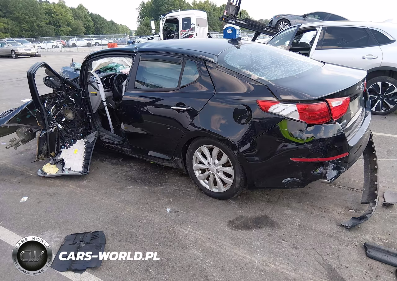 2015 Kia Optima Lx VIN:5XXGM4A70FG416465 - 3