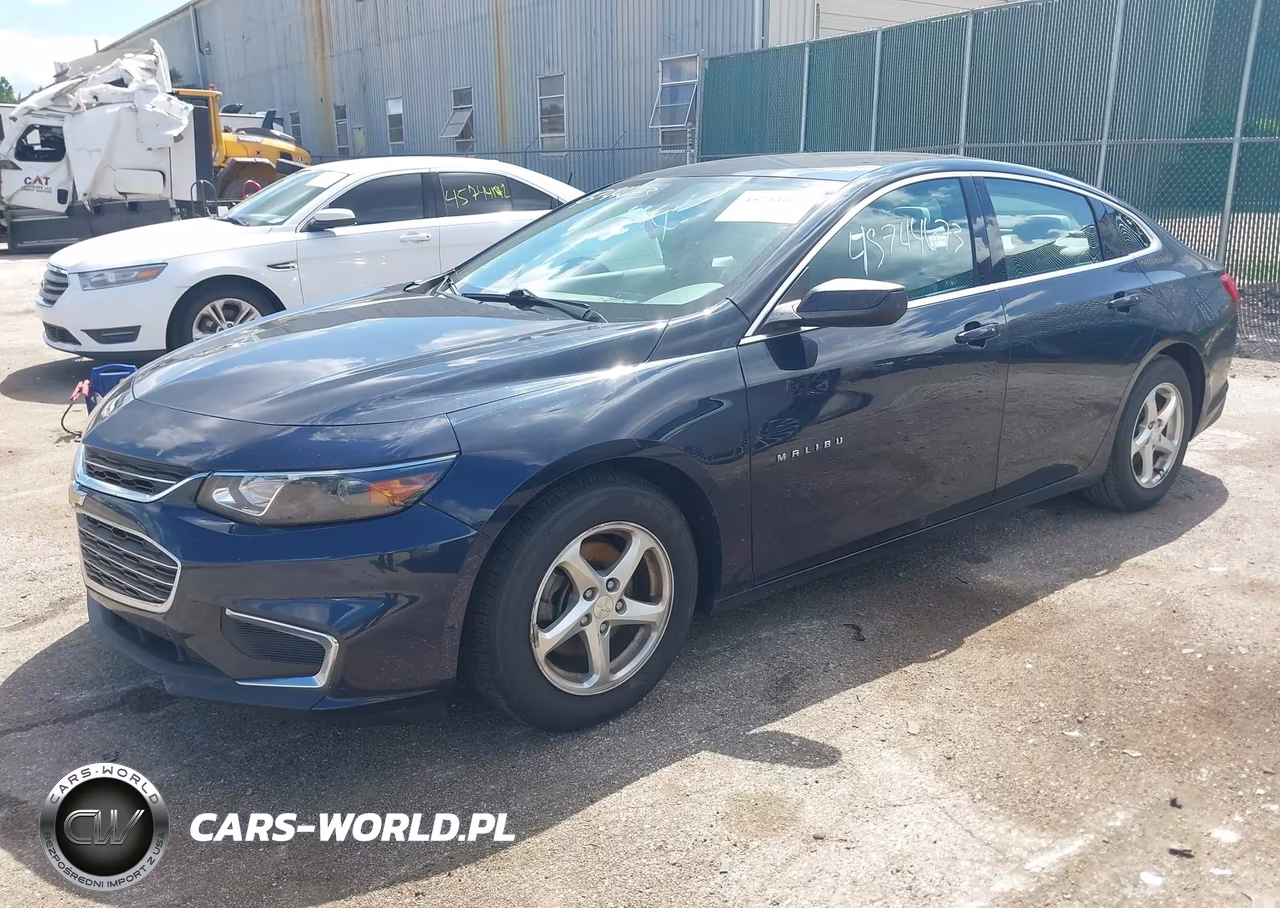 2017 Chevrolet Malibu Ls VIN:1G1ZB5ST1HF254906 - 2