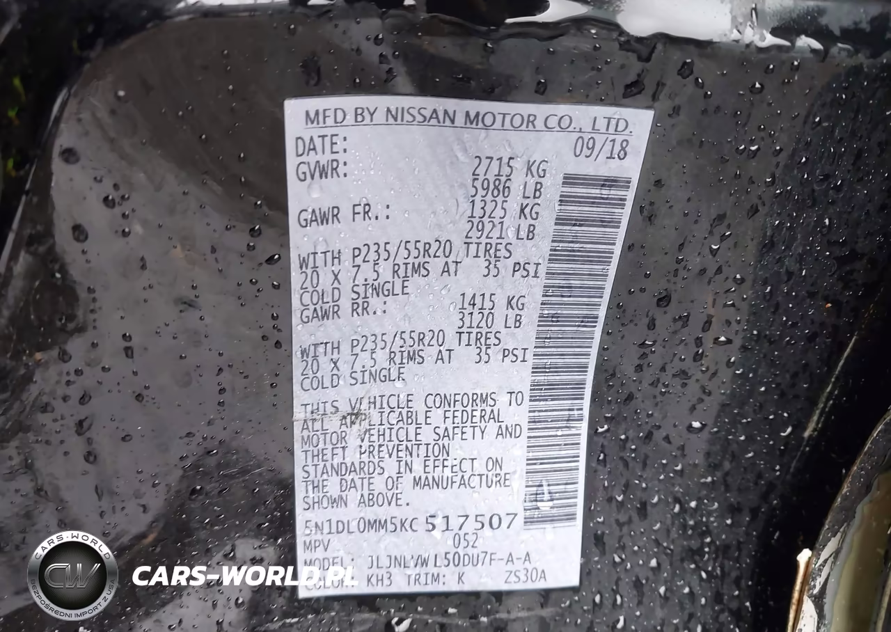 2019 Infiniti Qx60 Luxe VIN:5N1DL0MM5KC517507 - 9