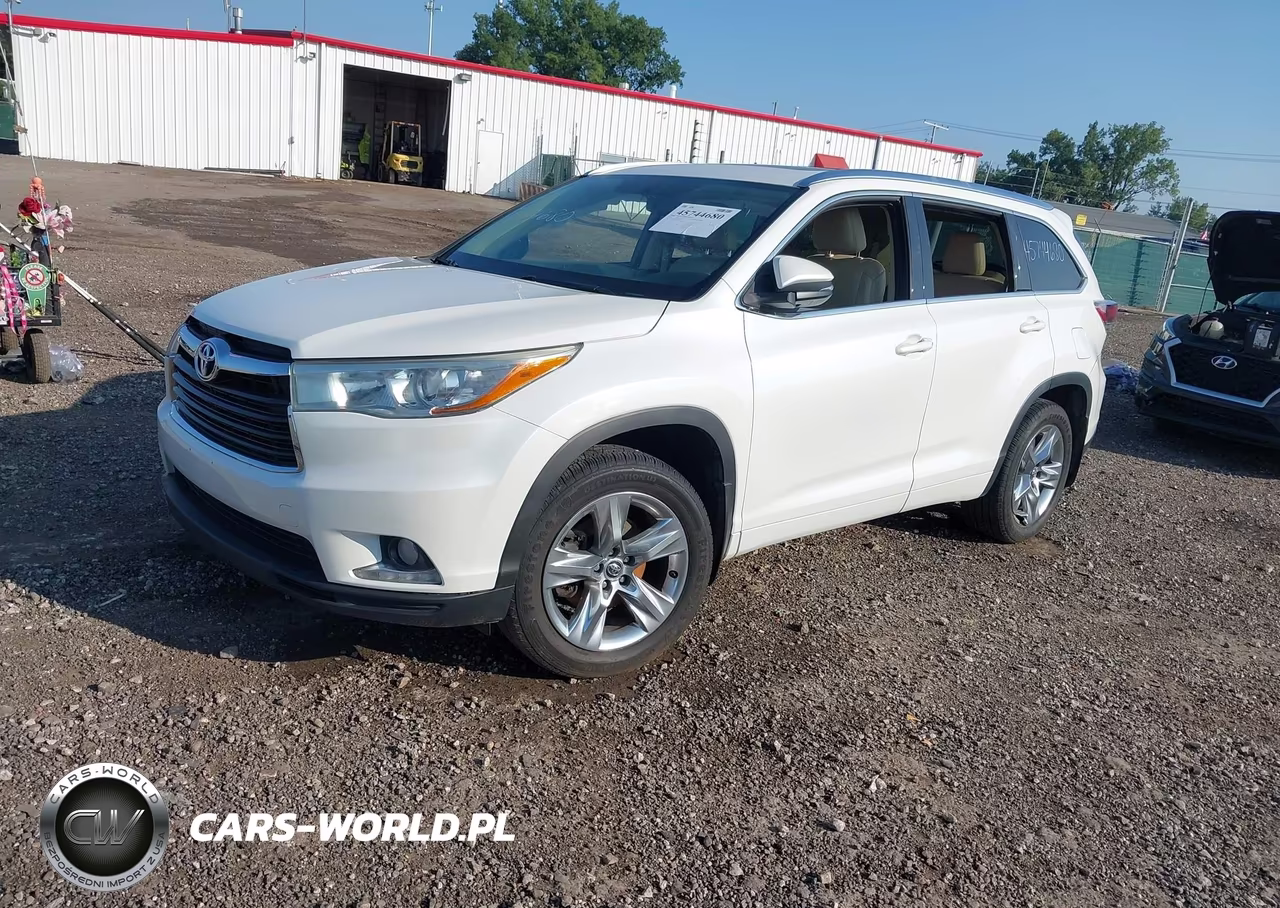 2016 Toyota Highlander Limited V6 VIN:5TDDKRFH7GS352223 - 2