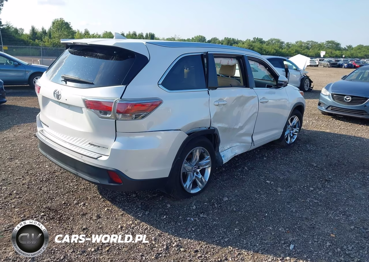 2016 Toyota Highlander Limited V6 VIN:5TDDKRFH7GS352223 - 4