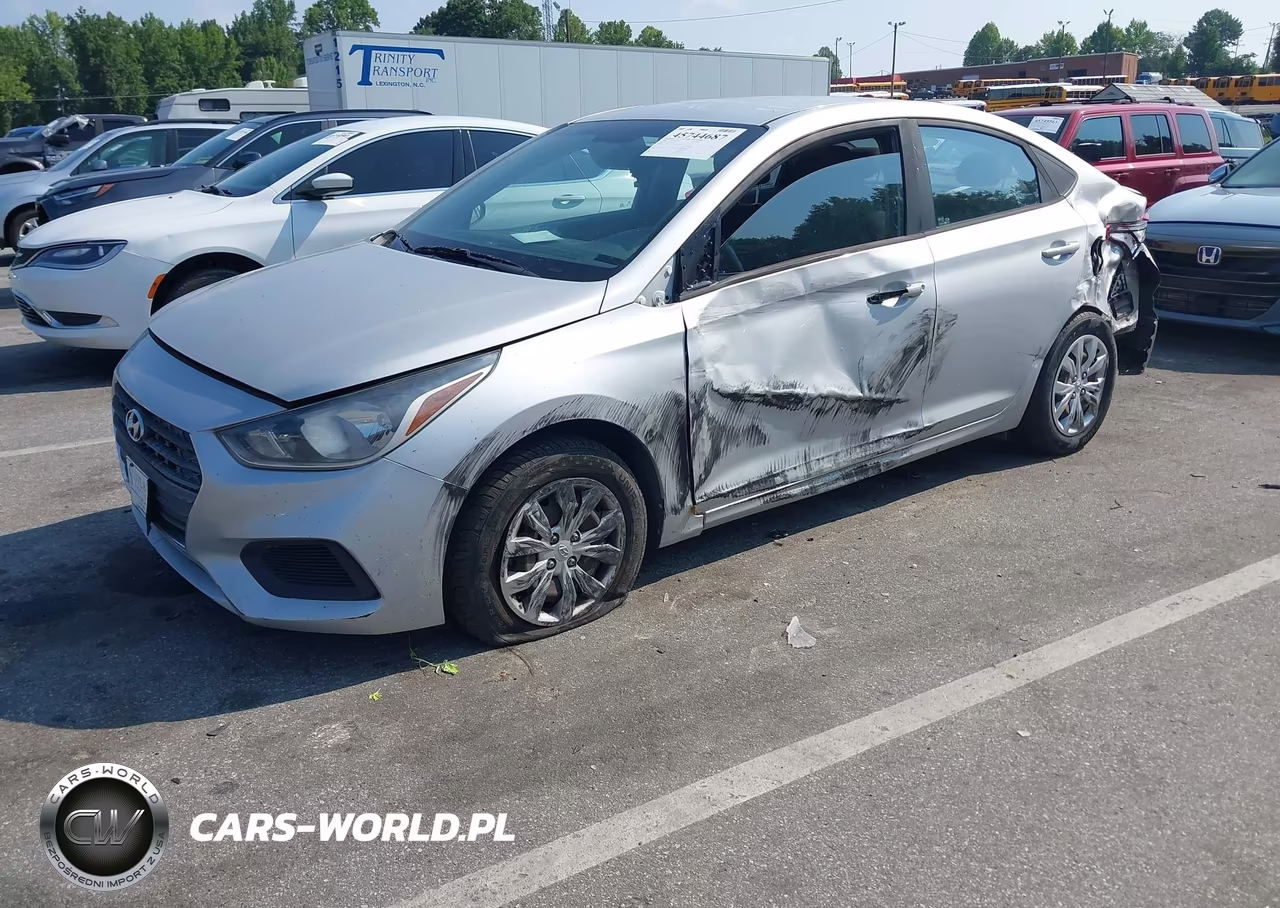 2018 Hyundai Accent Se VIN:3KPC24A32JE015373 - 2
