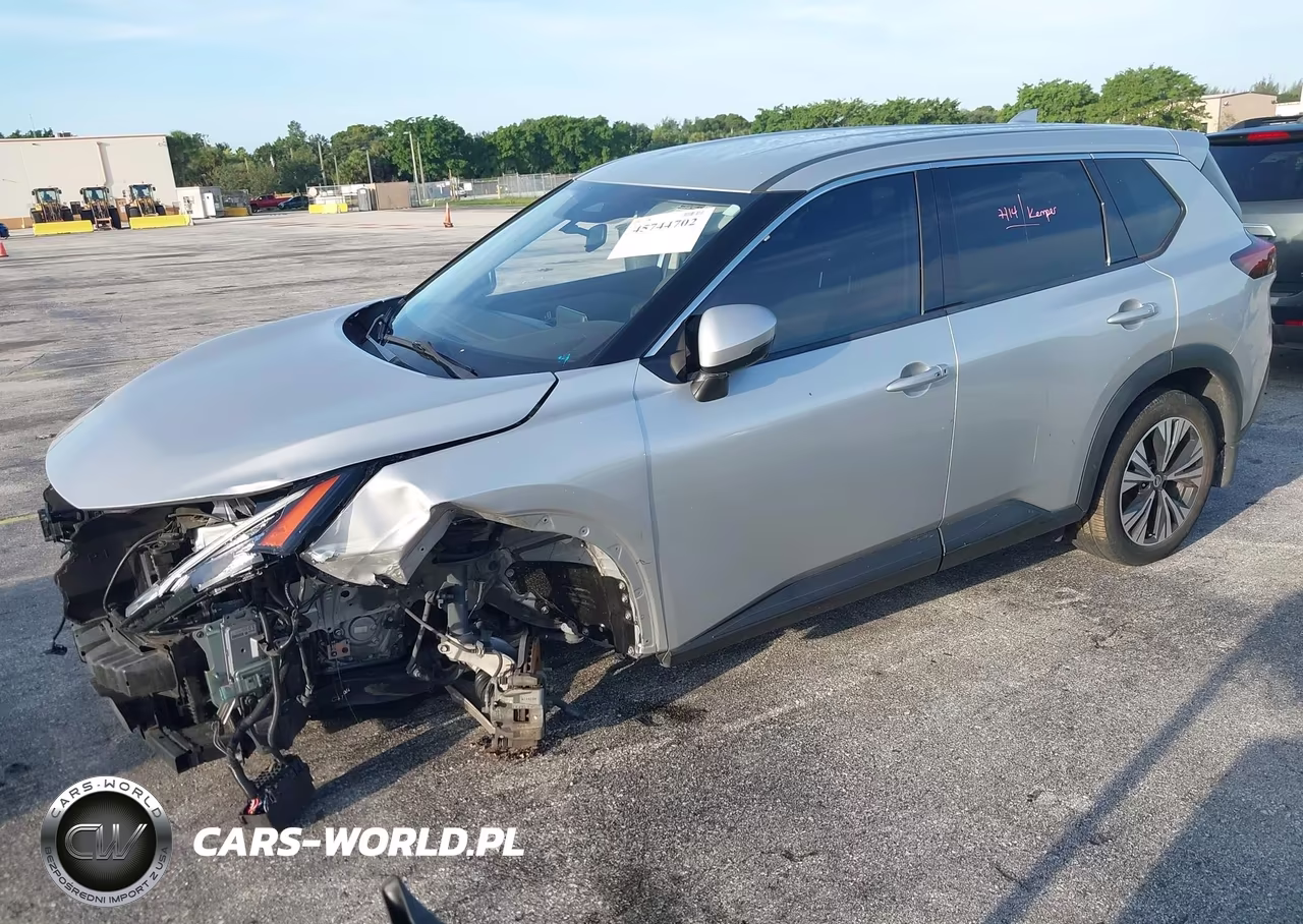 2021 Nissan Rogue Sv Fwd VIN:JN8AT3BA2MW011849 - 2