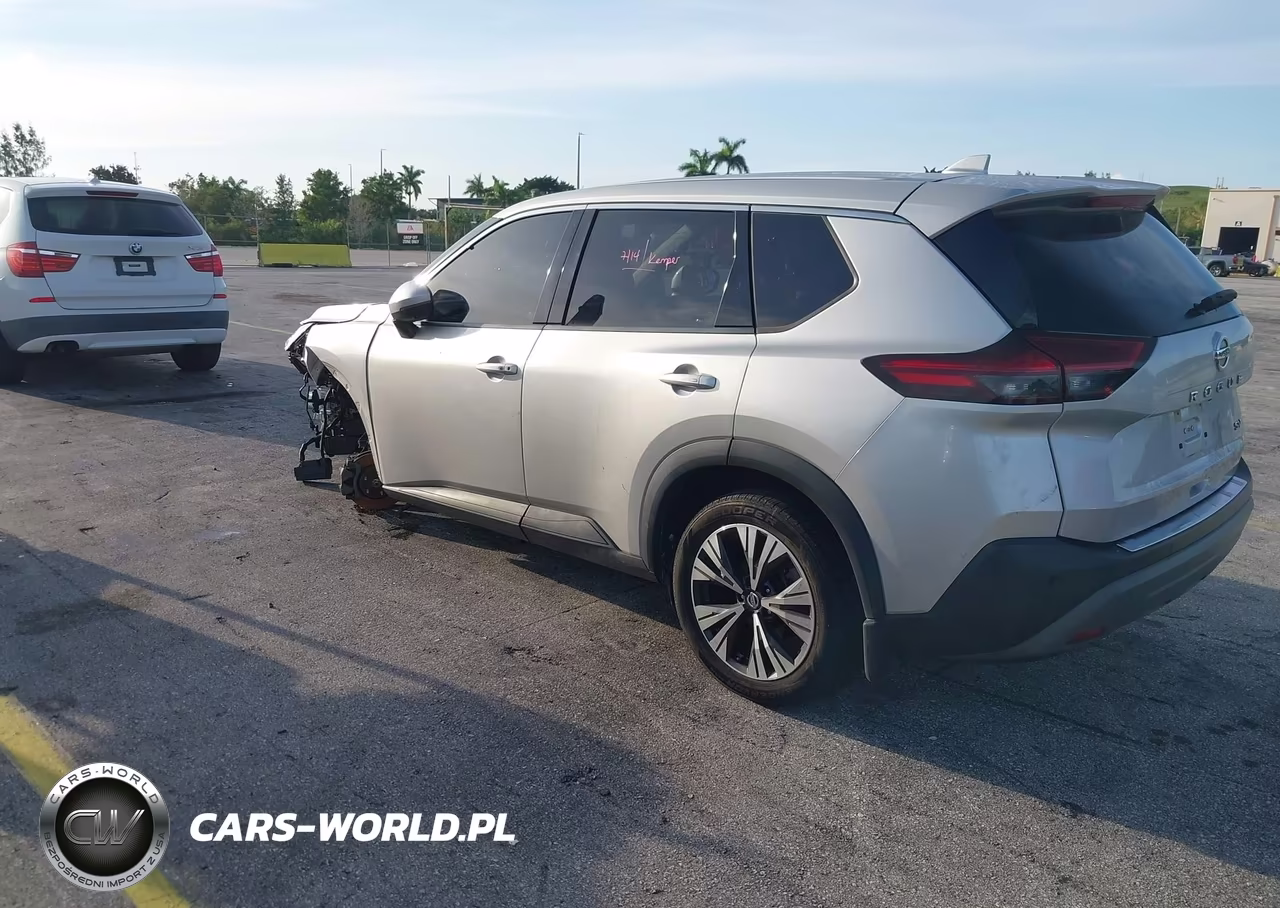 2021 Nissan Rogue Sv Fwd VIN:JN8AT3BA2MW011849 - 3