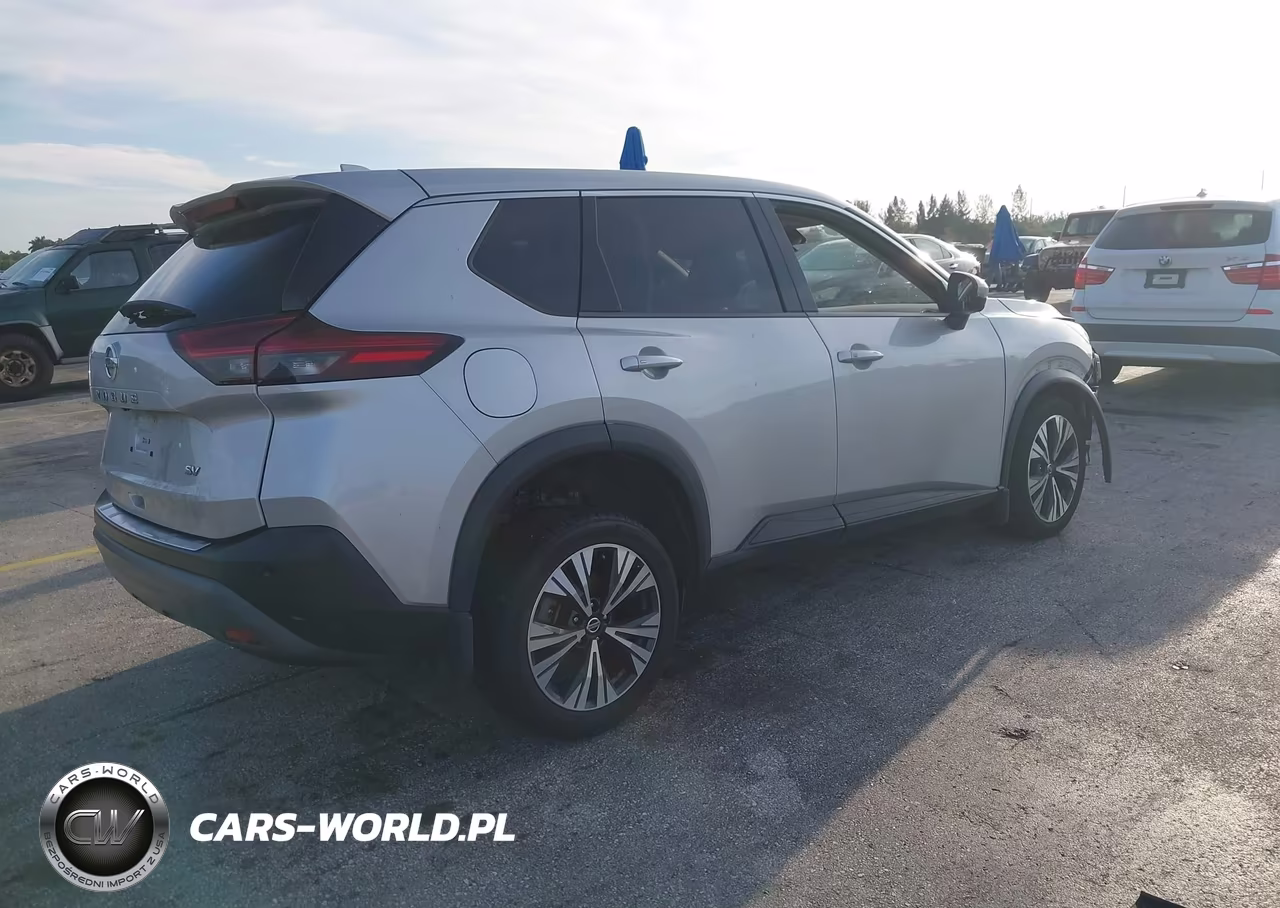 2021 Nissan Rogue Sv Fwd VIN:JN8AT3BA2MW011849 - 4