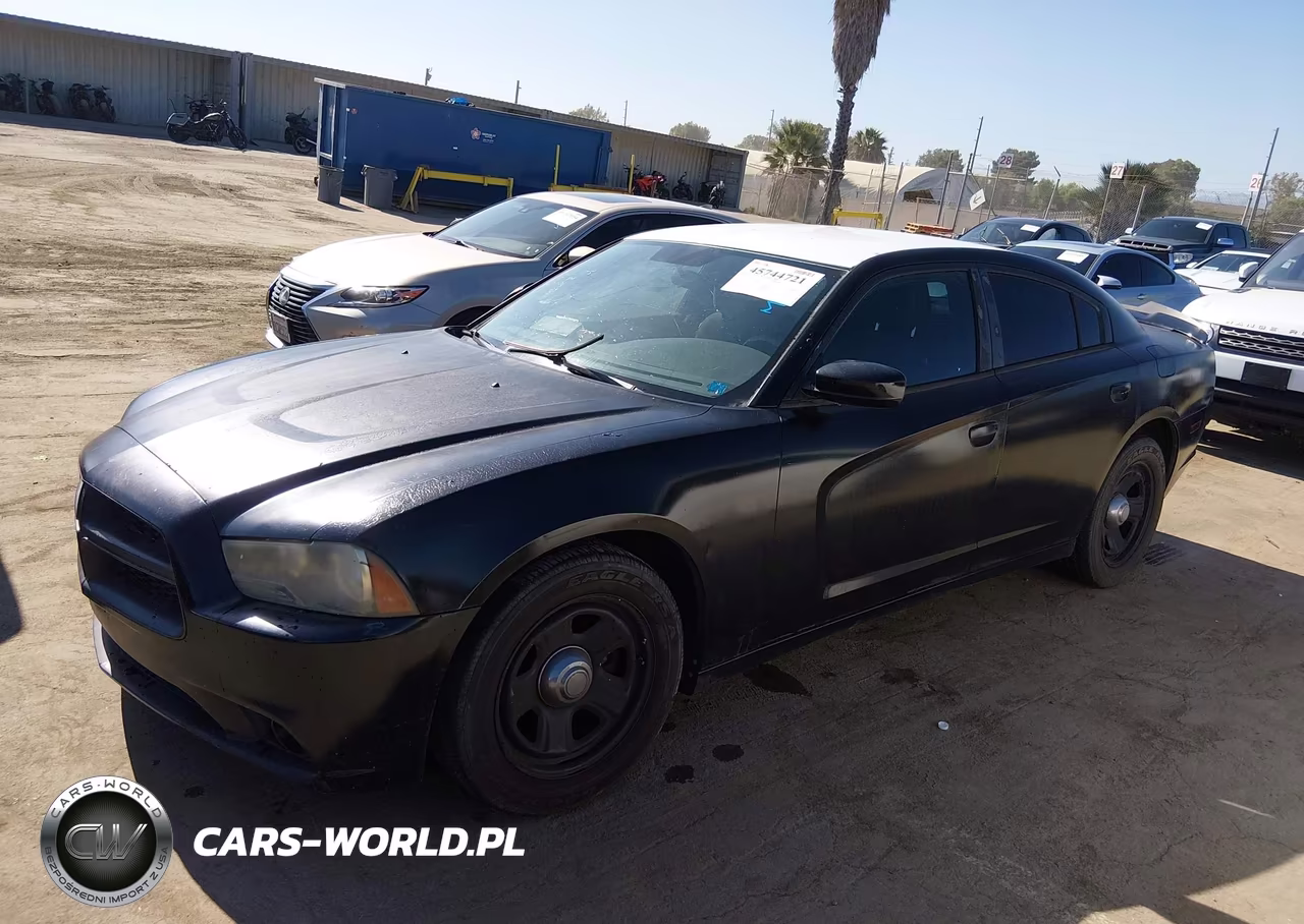 2012 Dodge Charger Police VIN:2C3CDXAT6CH278554 - 2