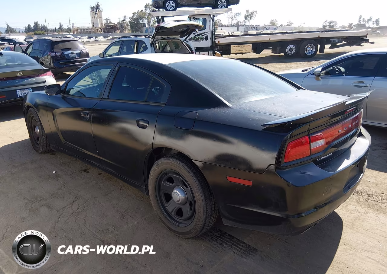 2012 Dodge Charger Police VIN:2C3CDXAT6CH278554 - 3