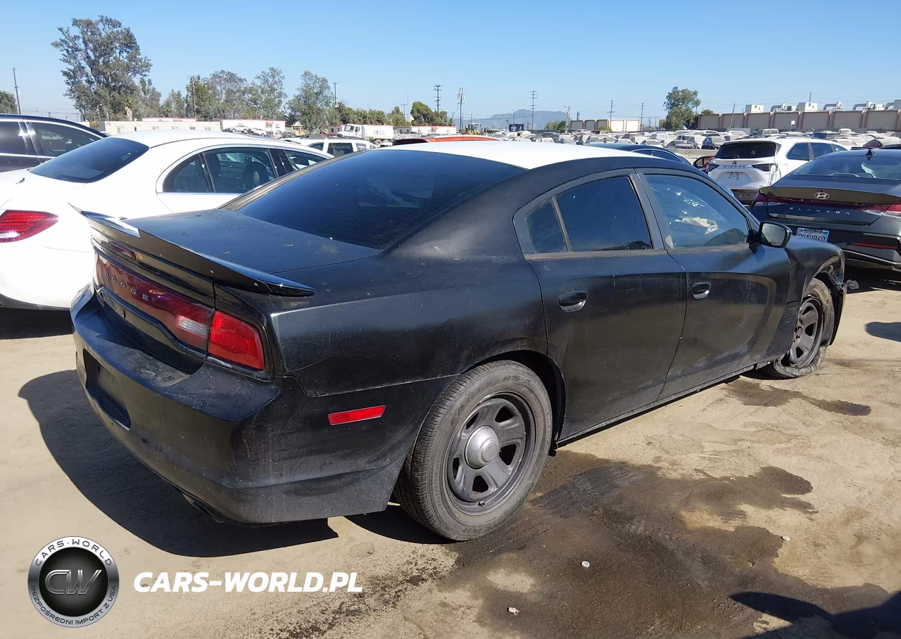 2012 Dodge Charger Police VIN:2C3CDXAT6CH278554 - 4