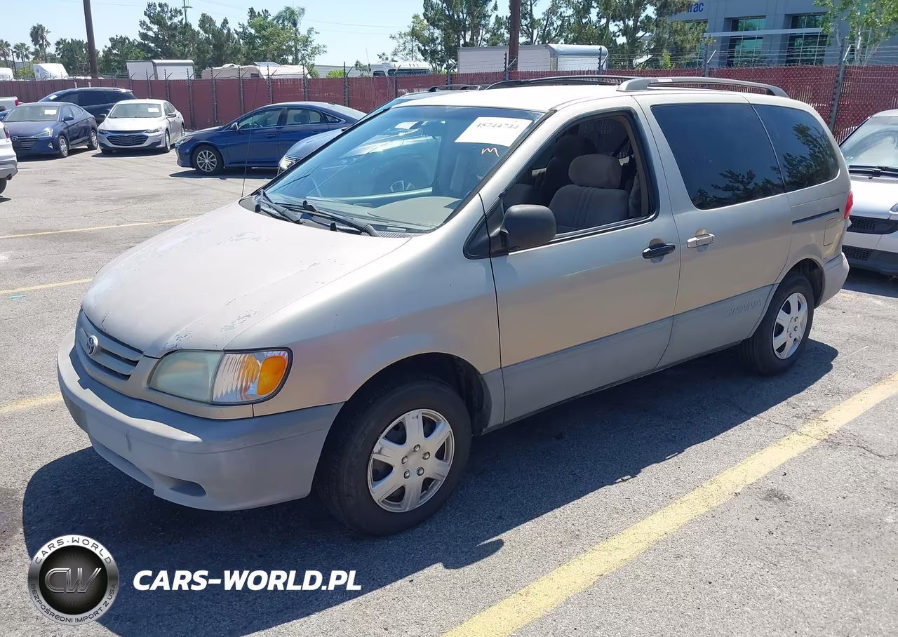 2003 Toyota Sienna Ce VIN:4T3ZF19C83U539295 - 2