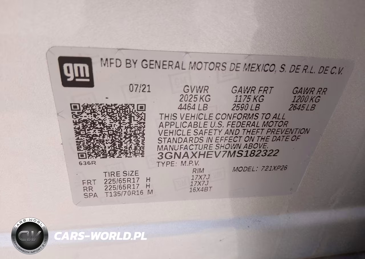 2021 Chevrolet Equinox Fwd Ls VIN:3GNAXHEV7MS182322 - 9