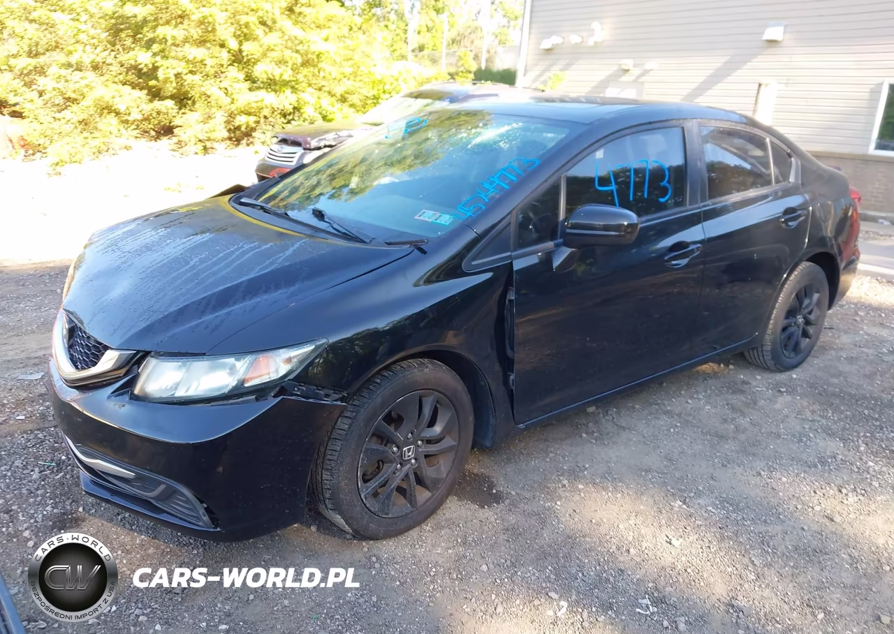 2014 Honda Civic Ex VIN:19XFB2F85EE241872 - 2
