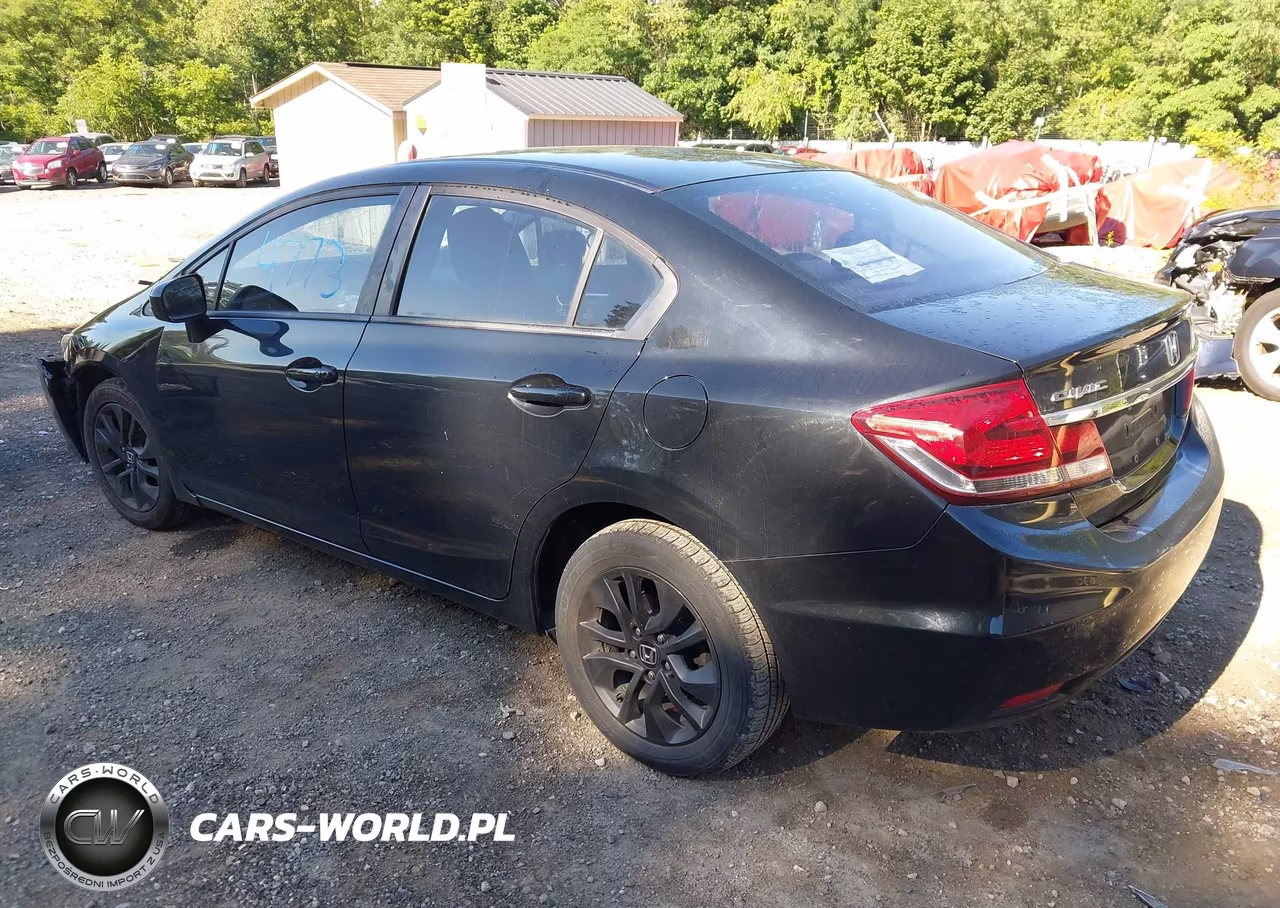 2014 Honda Civic Ex VIN:19XFB2F85EE241872 - 3