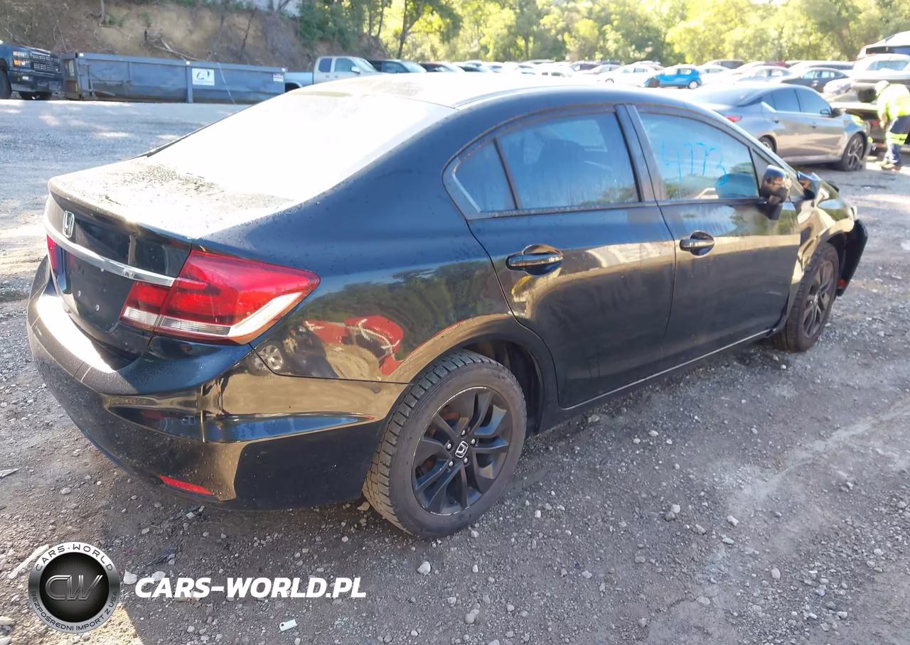 2014 Honda Civic Ex VIN:19XFB2F85EE241872 - 4