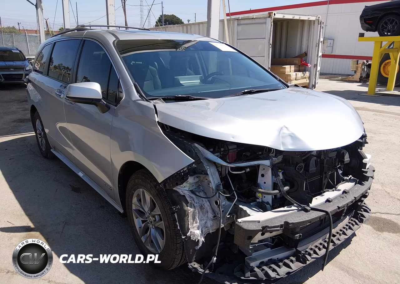 2021 Toyota Sienna Xle VIN:5TDJRKEC1MS006255 - 1