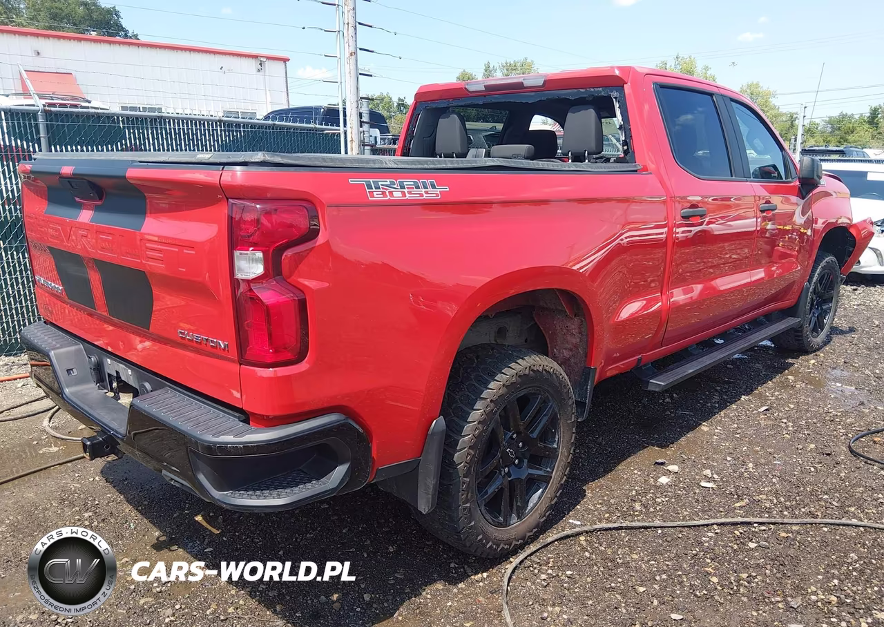 2021 Chevrolet Silverado 1500 Custom Trail Boss VIN:1GCPYCEF0MZ429050 - 4