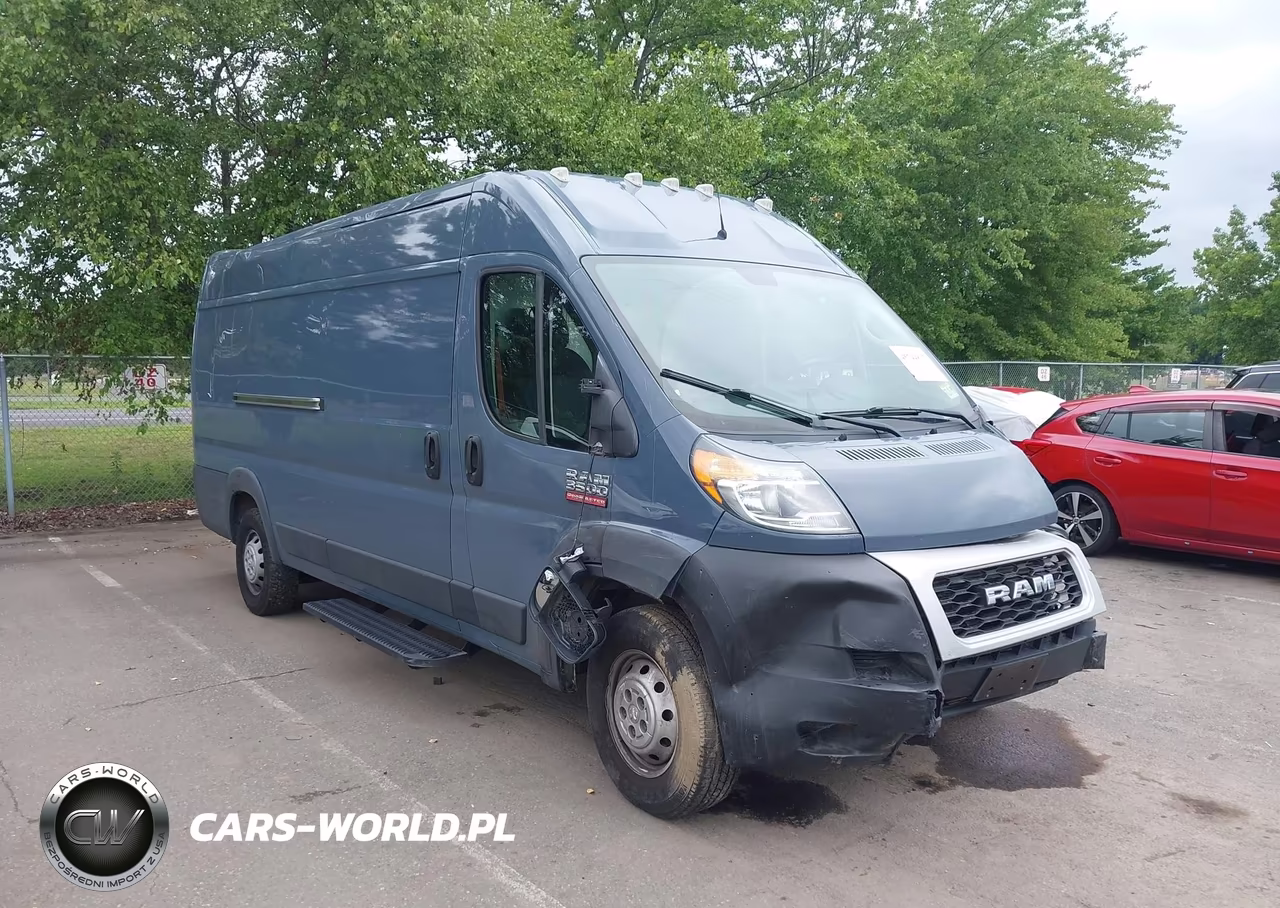 2020 Ram Promaster 3500 Cargo Van High Roof 159 Wb Ext VIN:3C6URVJGXLE128488 - 1