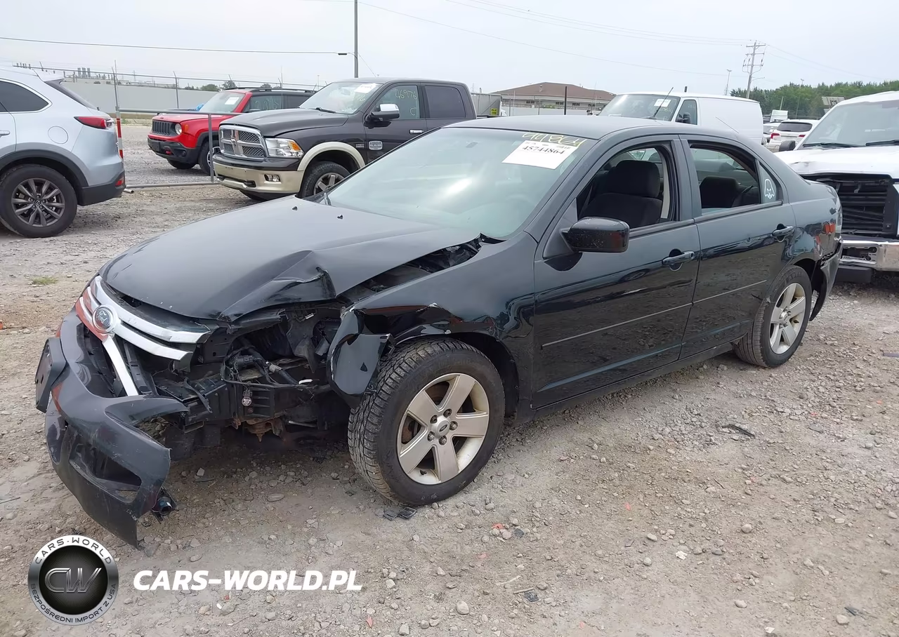 2008 Ford Fusion Se VIN:3FAHP07Z68R137237 - 2