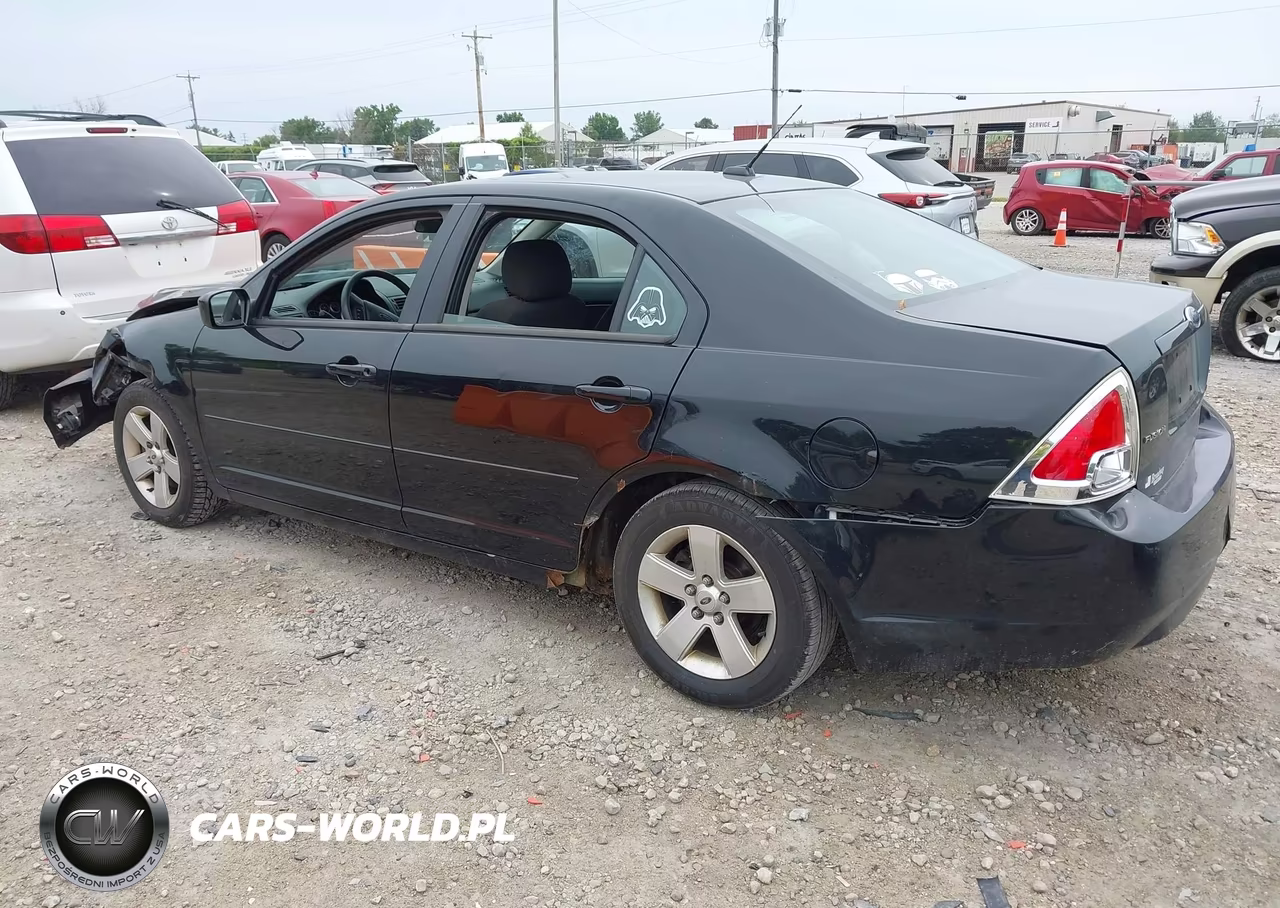 2008 Ford Fusion Se VIN:3FAHP07Z68R137237 - 3