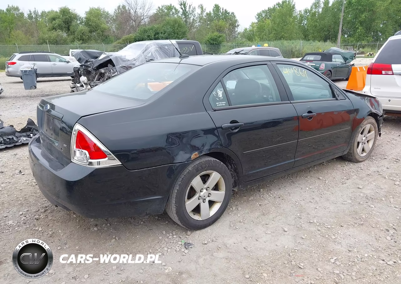 2008 Ford Fusion Se VIN:3FAHP07Z68R137237 - 4