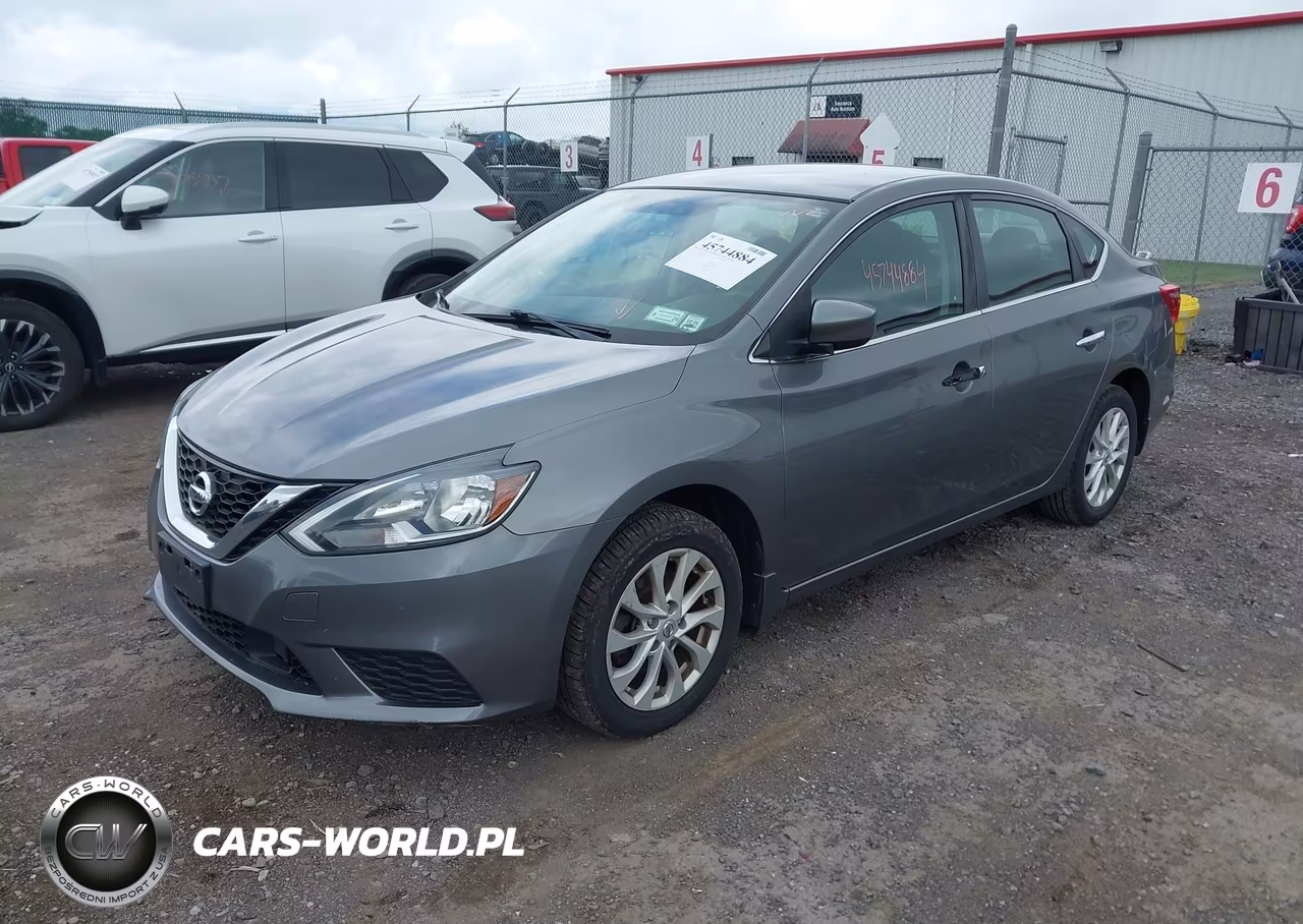 2018 Nissan Sentra Sv VIN:3N1AB7AP4JY213336 - 2