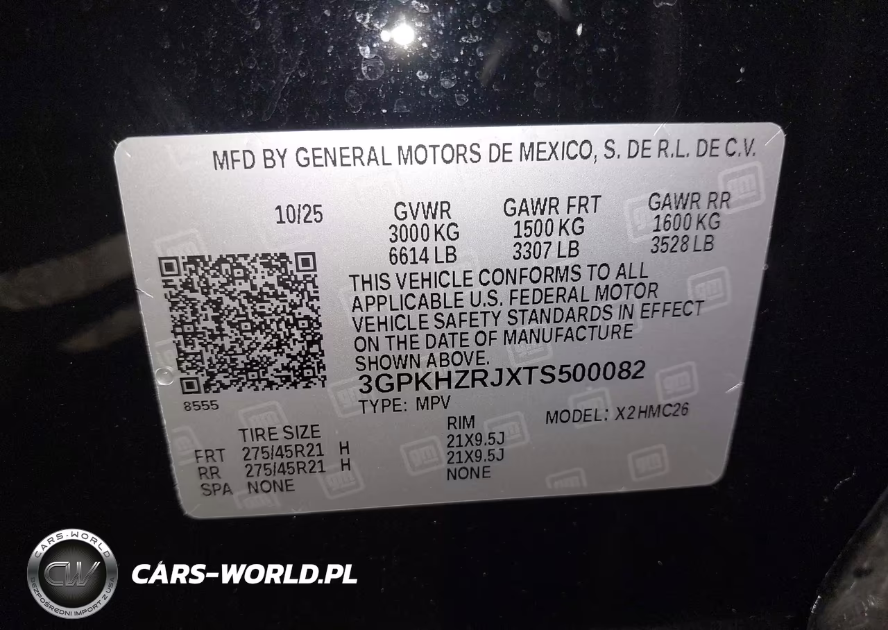 2026 Honda Prologue Elite VIN:3GPKHZRJXTS500082 - 9