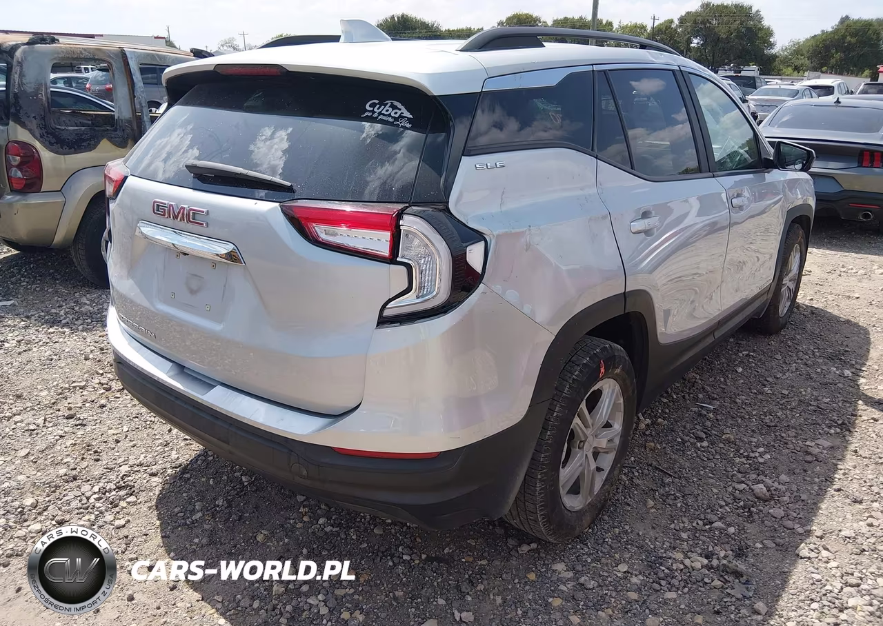 2022 GMC Terrain Fwd Sle VIN:3GKALMEV3NL177485 - 4