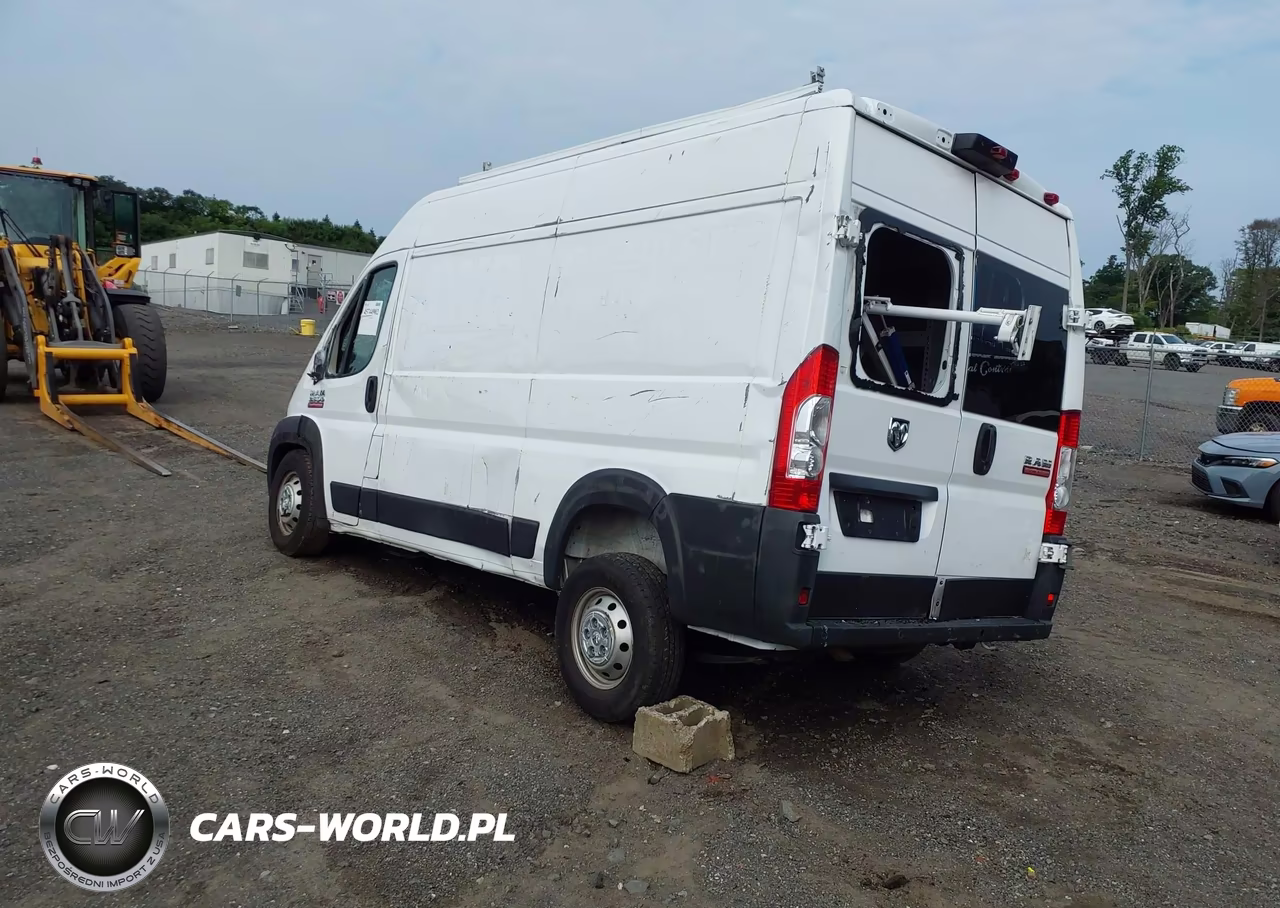 2021 Ram Promaster 3500 VIN:3C6MRVXG2ME537495 - 3