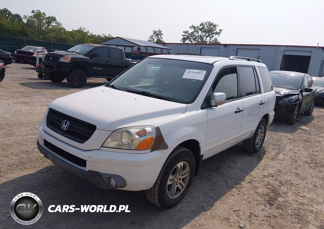 2005 Honda Pilot Ex-L VIN:2HKYF18655H516560 - 12