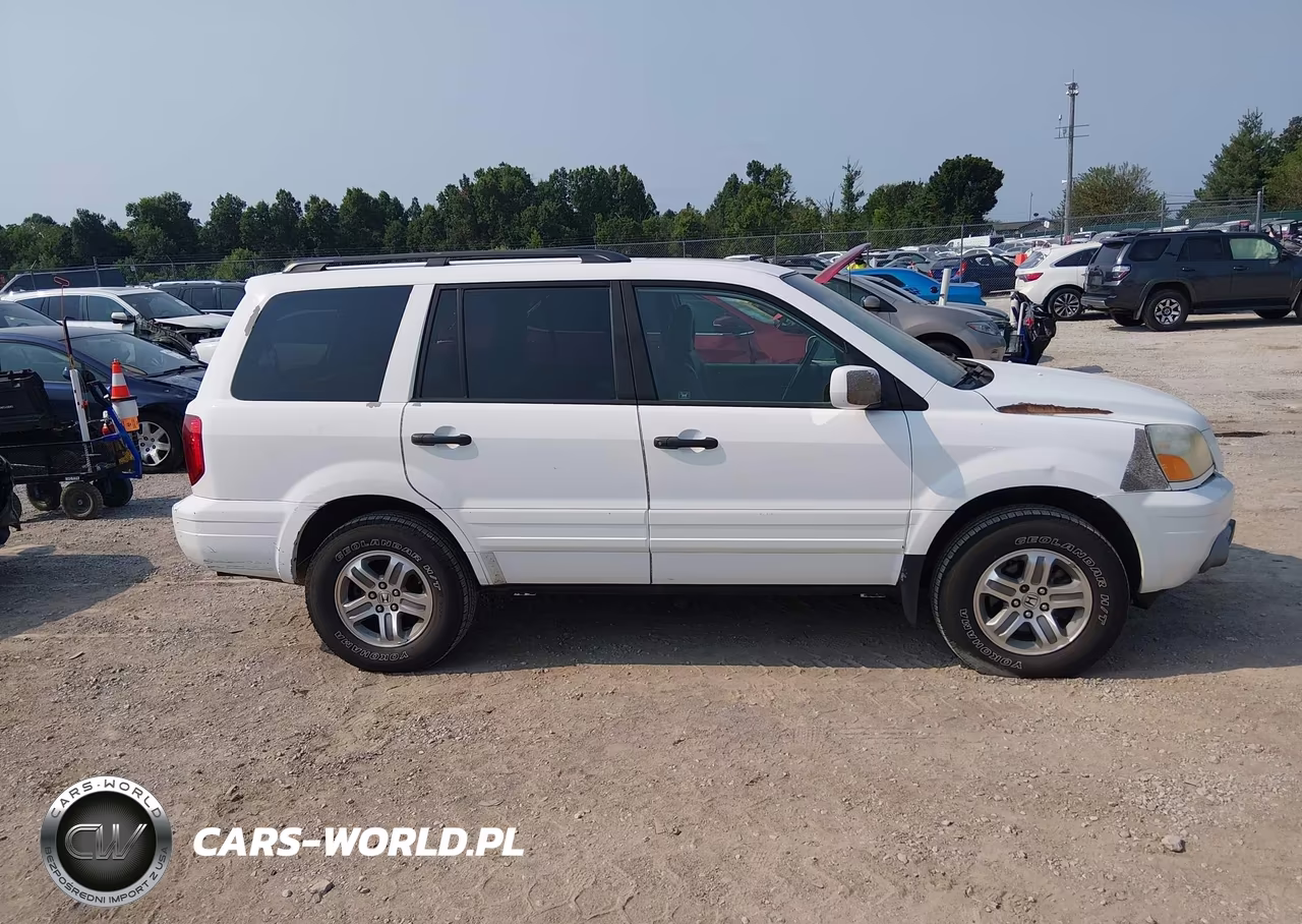 2005 Honda Pilot Ex-L VIN:2HKYF18655H516560 - 13