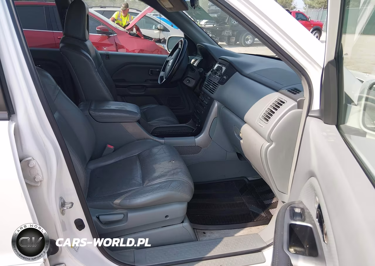 2005 Honda Pilot Ex-L VIN:2HKYF18655H516560 - 5