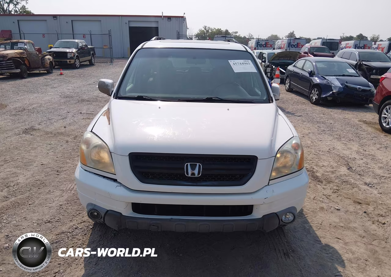 2005 Honda Pilot Ex-L VIN:2HKYF18655H516560 - 6